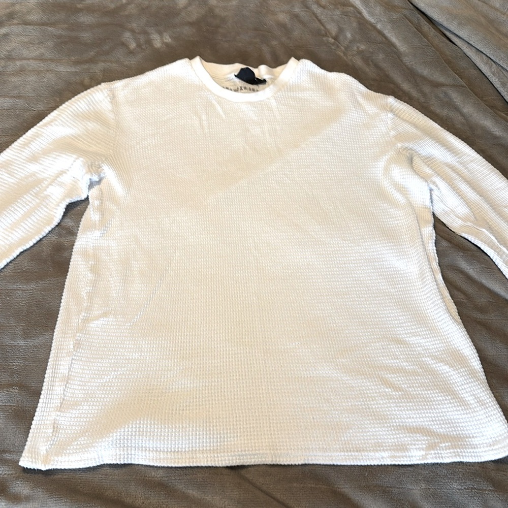Men’s Armani Exchange L Long Sleeve Waffle Knit